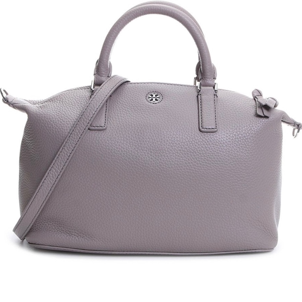 Authentic Tory Burch French Gray Brody NWT